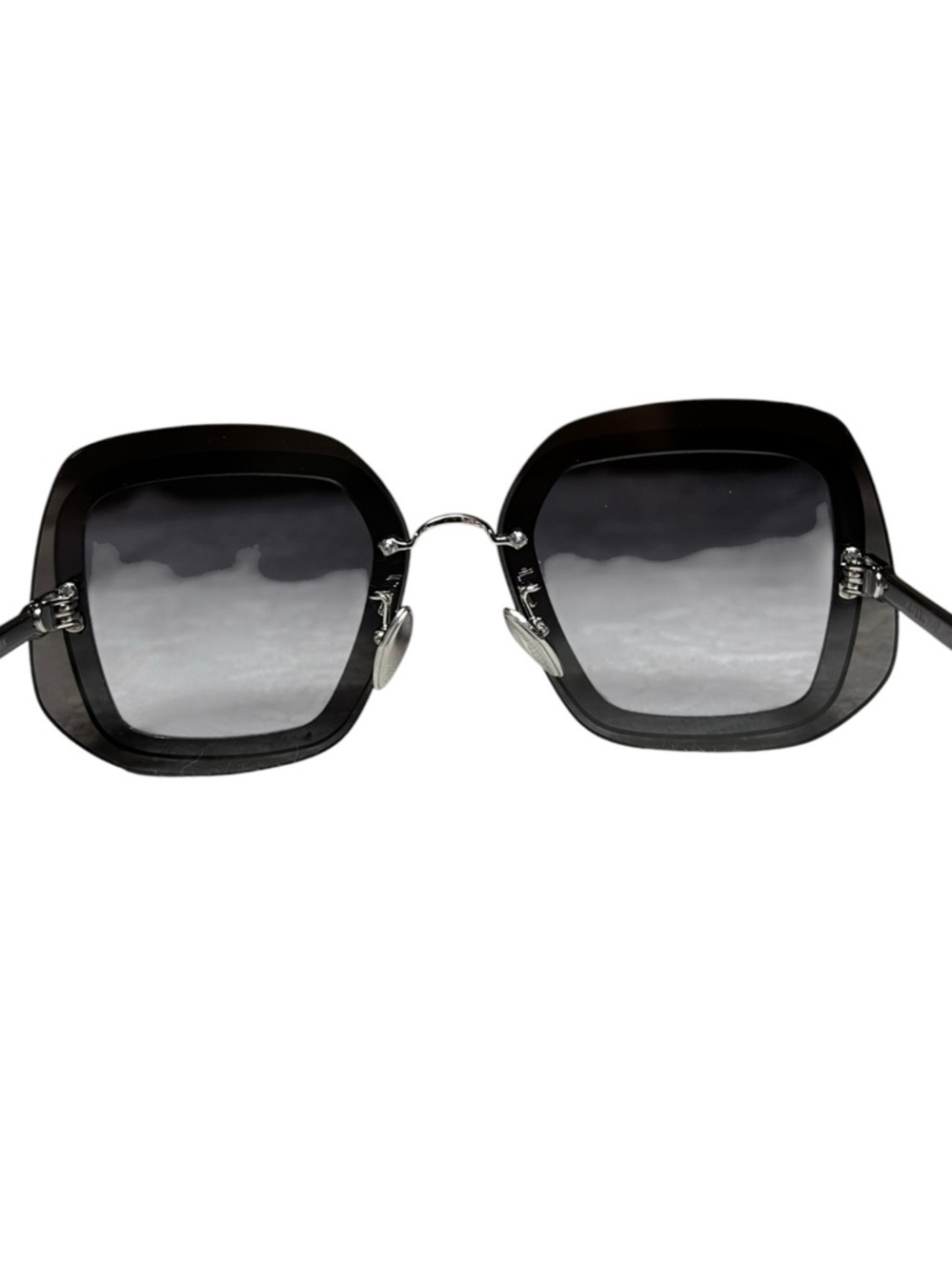 🌻NEW NWT Isabel Marant Adelyo Sunglasses IM0047S 427GB Silver/Mirror 58mm $320 - Picture 7 of 12
